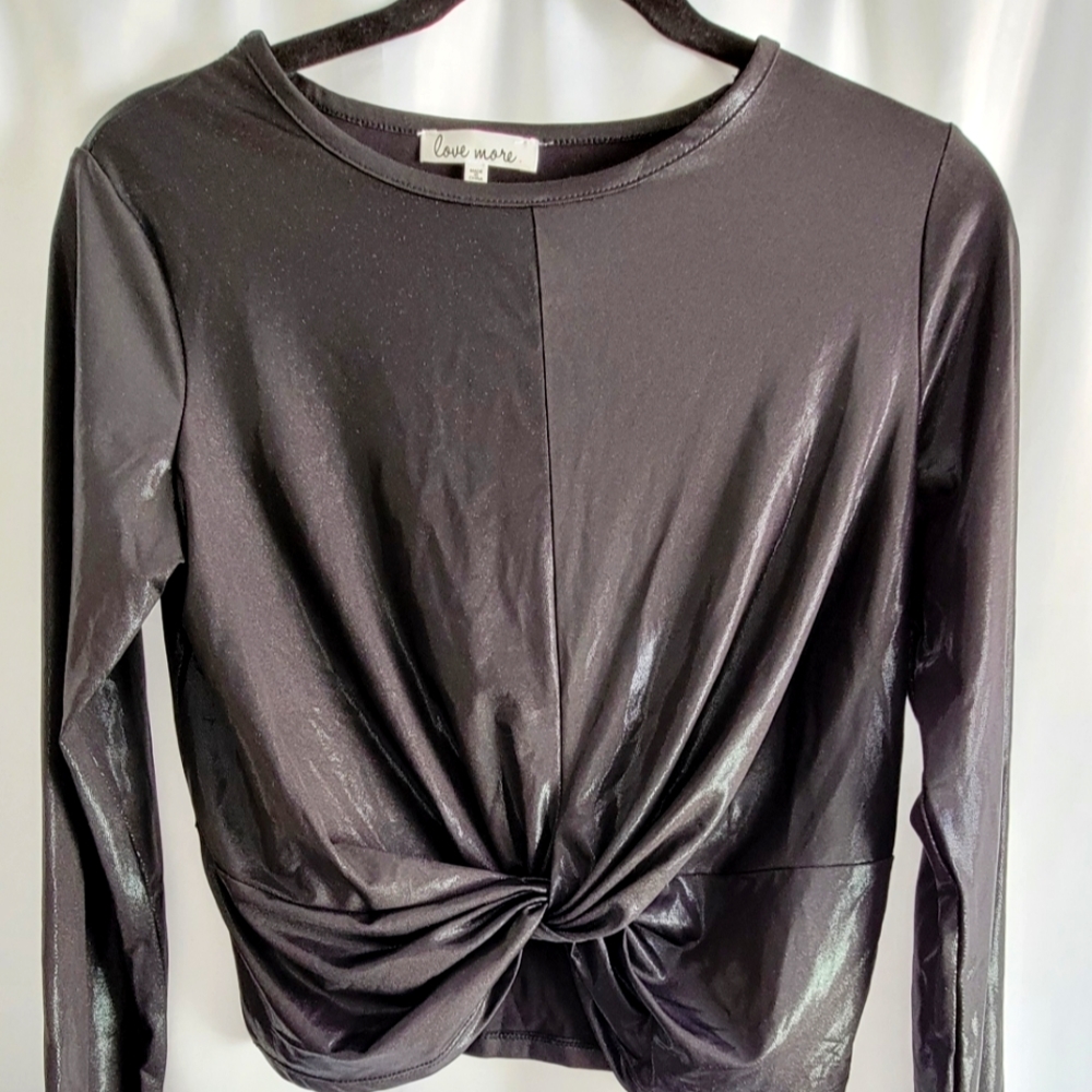 Shinny Long sleeve top